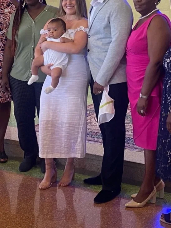 Petal & Pup White Lace-Trim Midi Dress - Picture 6 of 6